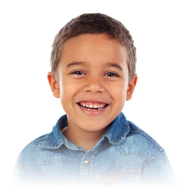 kid smiling - pediatric dentist in parkland